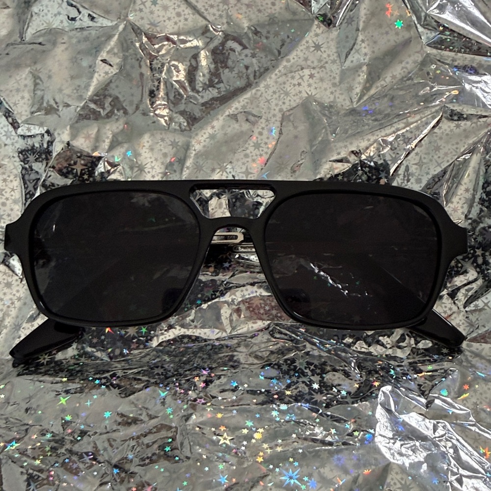 Brand New Black Aviators
